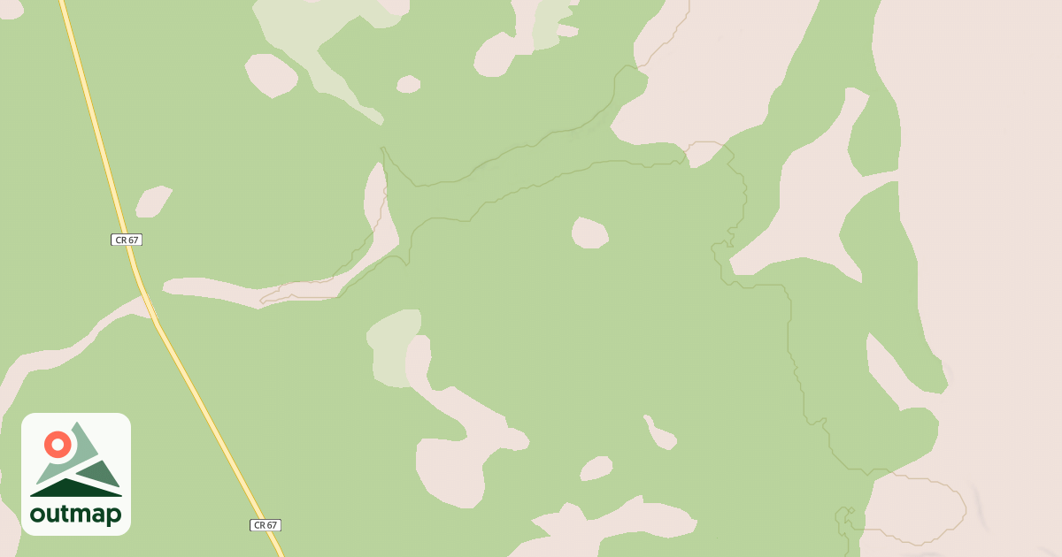 Map of USFS Motor Vehicle Use Map Roads {A583AD0D-D2AE-4A90-8085-BF6C503EB8F1}