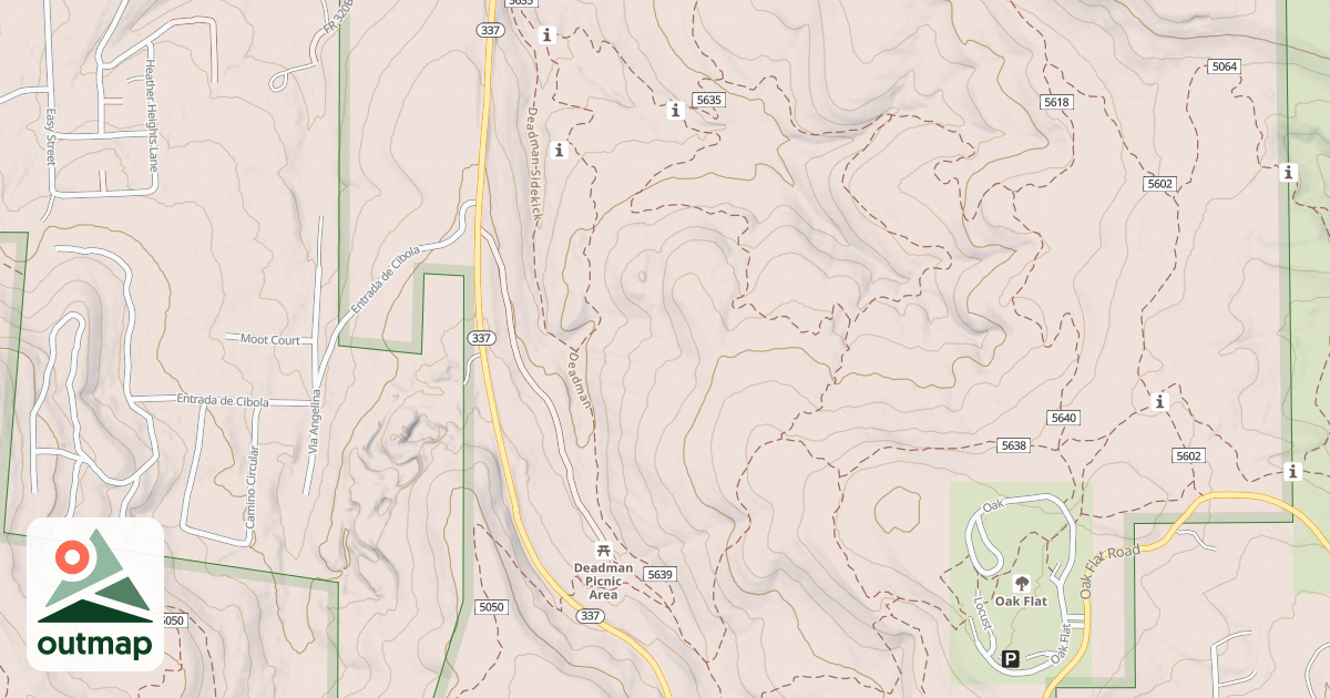 Map of DEADMAN