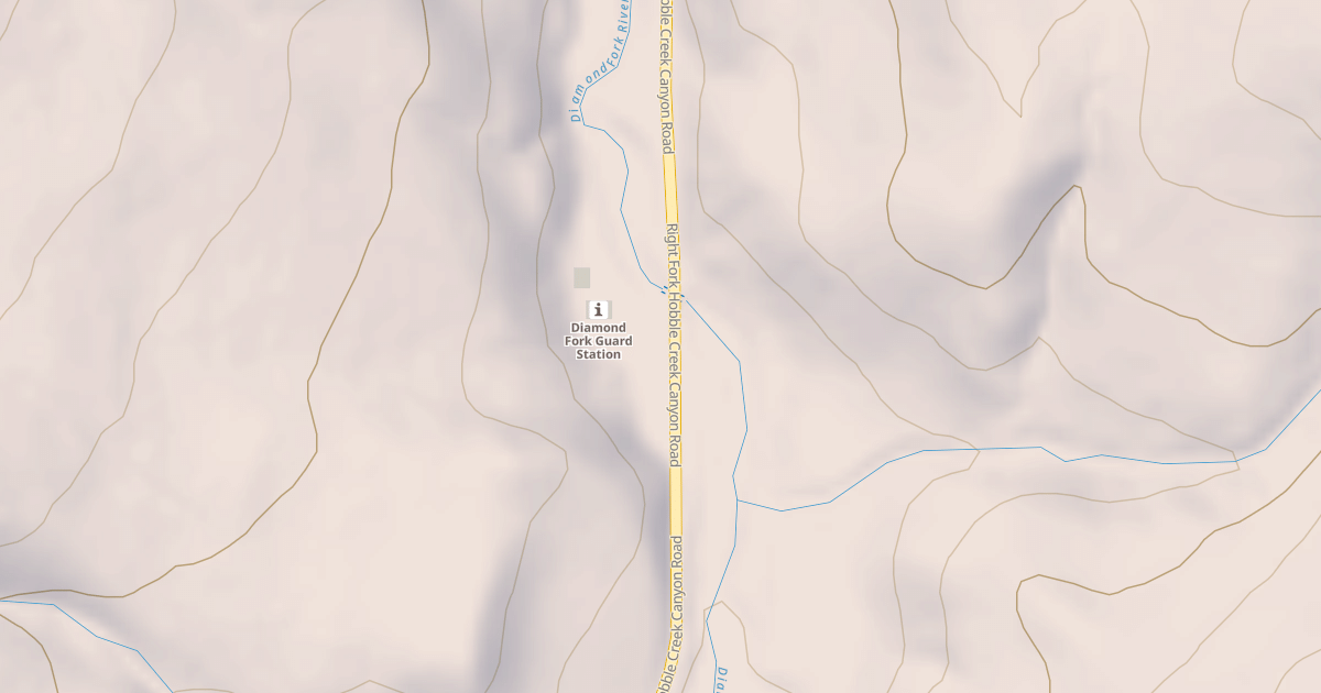 Map preview of DIAMOND FORK GS