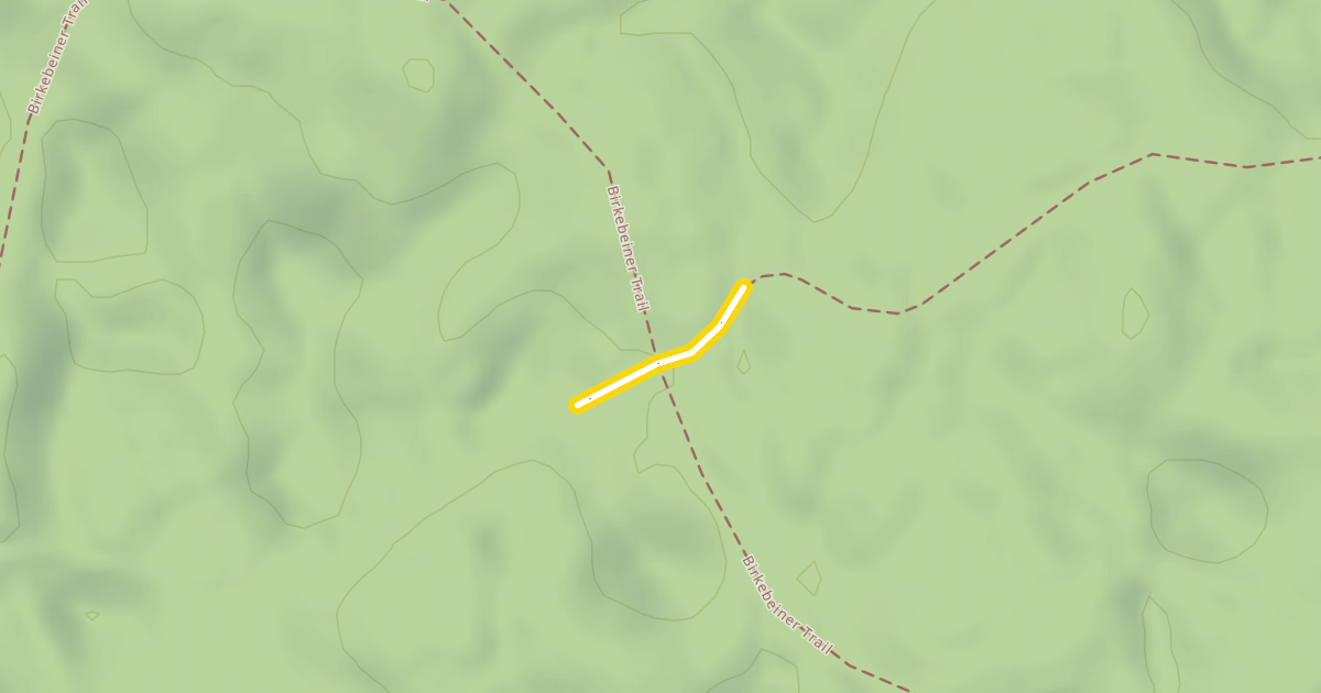 Map preview of North End Classic Trail