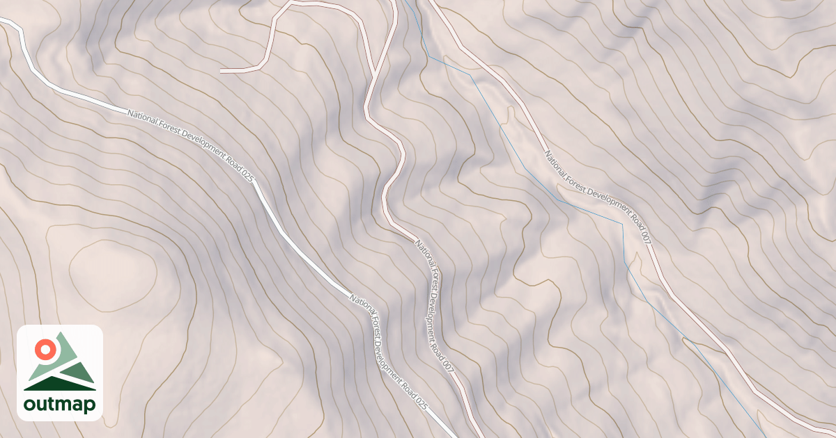 Map of STACY CREEK
