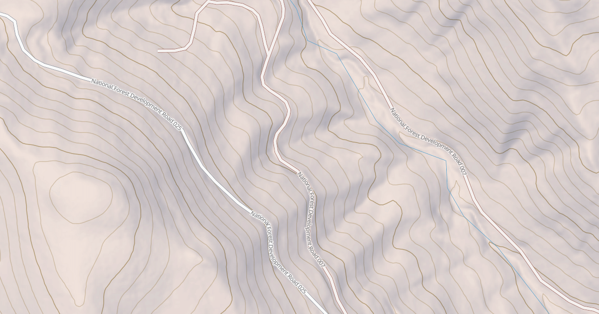 Map preview of STACY CREEK