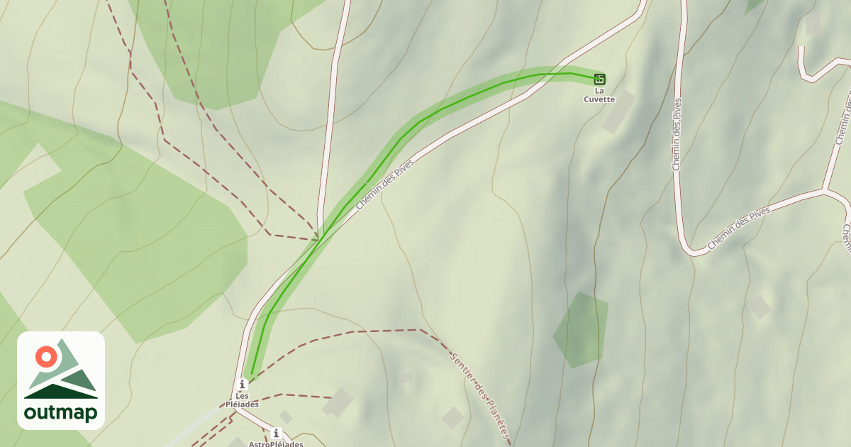 Map of La Cuvette