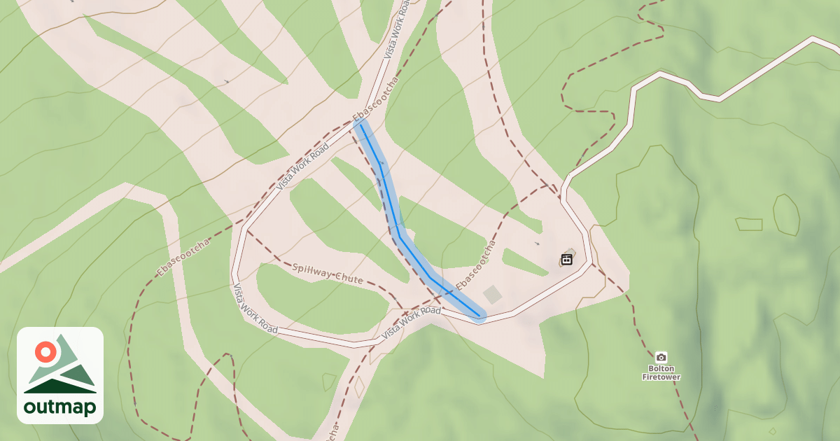 Map of Hard Luck Lane