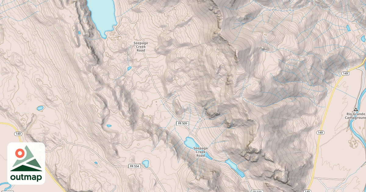 Map of SANTA MARIA