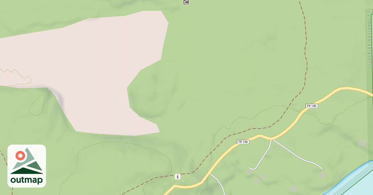 Map of EAST BEARSKIN SPUR C