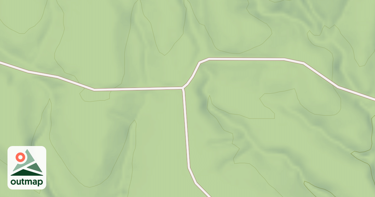 Map of HICKORY NUT MTN