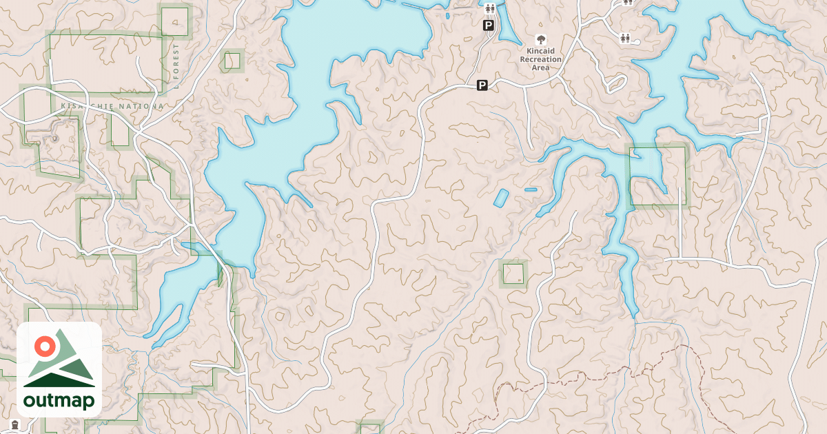 Map of OLD GARDNER