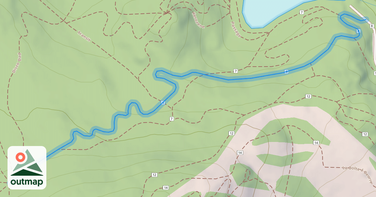 Map of 50 Nuances de Vert