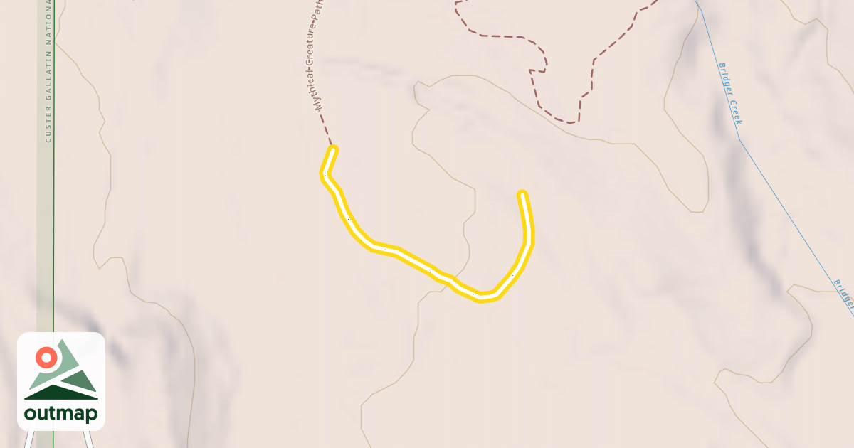 Map of Forsythe Meadow Trail