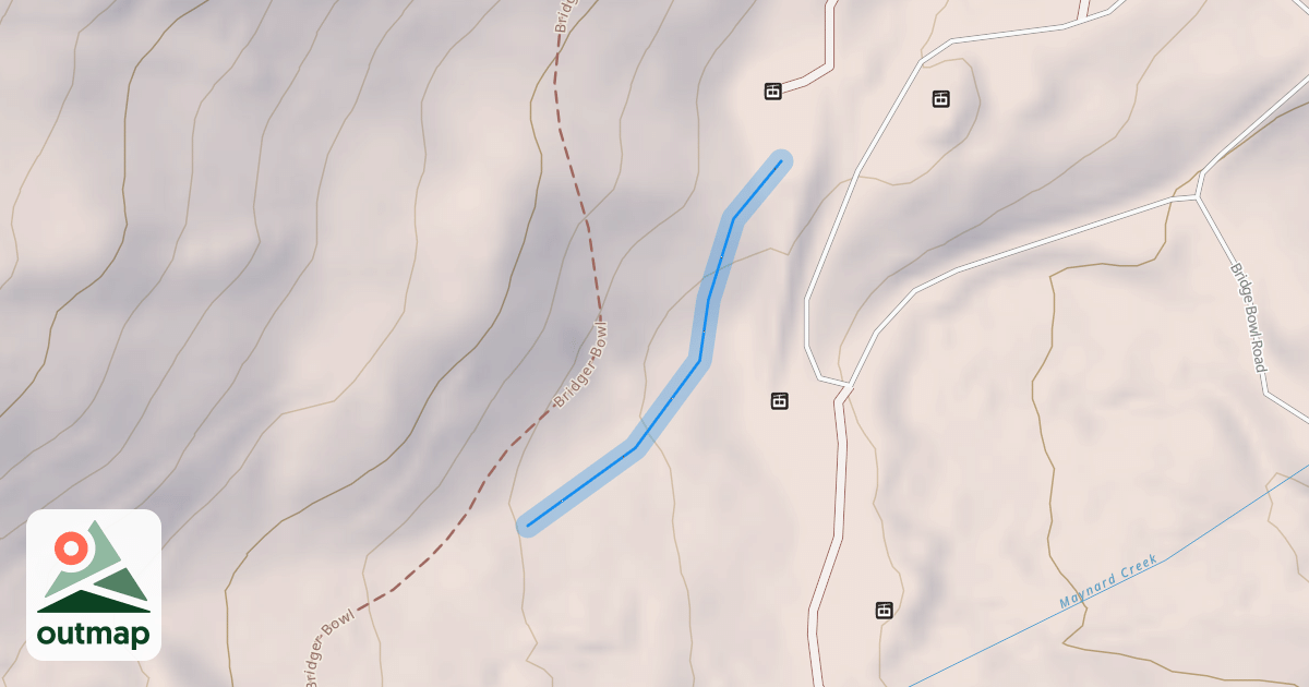 Map of Colter's
