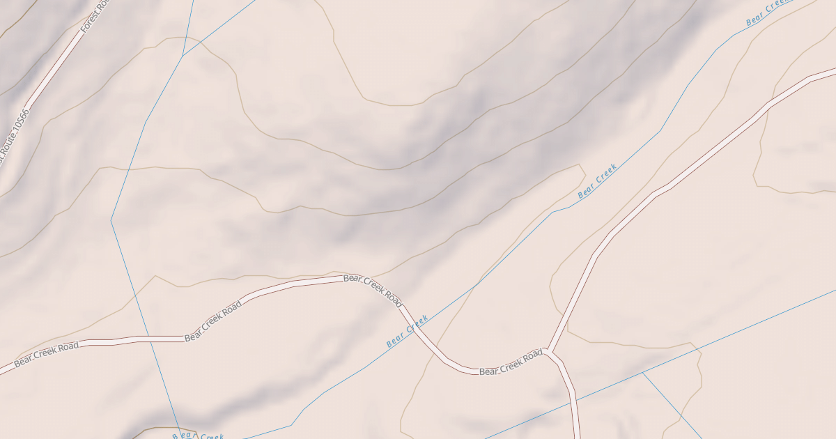 Map preview of BEAR CRK RD T3