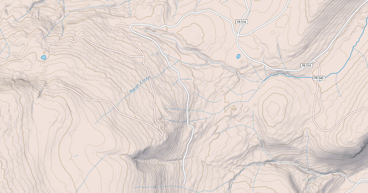 Map preview of FINGER MESA
