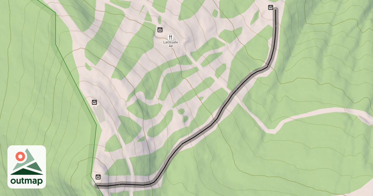 Map of Mcintyre's Ride