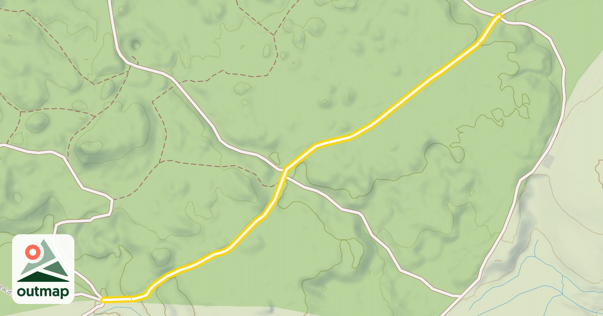 Map of Chemin Rural d'Égliseneuve à Besse
