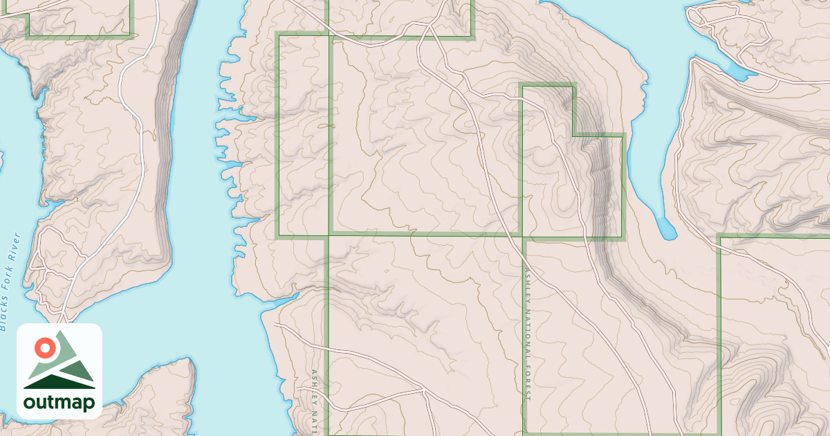 Map of LOWER SAGE DISPERSED D
