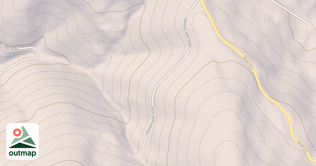 Map of HARELSON WEST