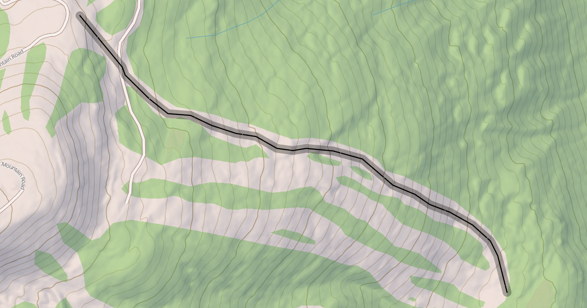 Map preview of Cabin Chute