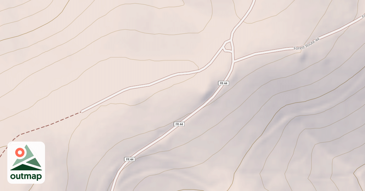 Map of CAVANAH DEEP