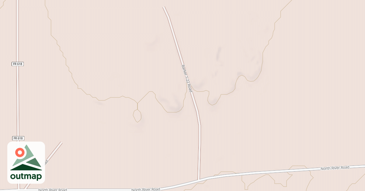 Map of BARKER 1-22