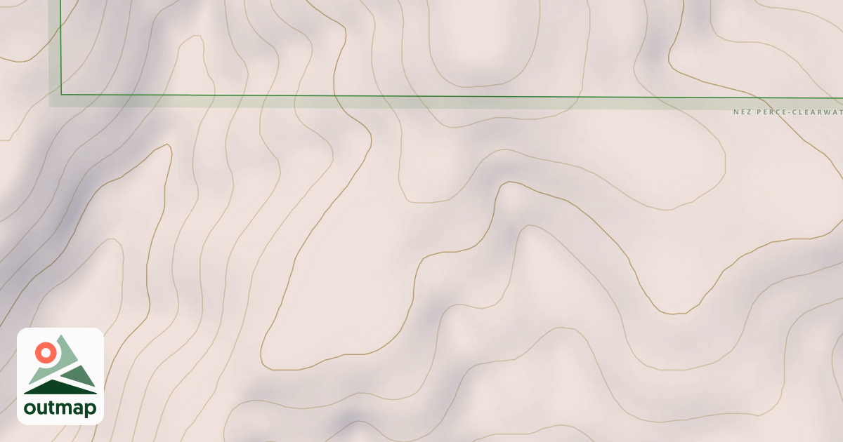 Map of UPPER BEDSPRINGS GULCH