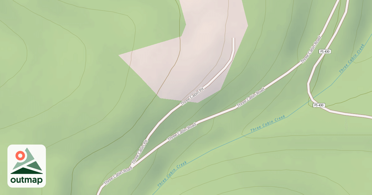 Map of 3 CABIN PIT