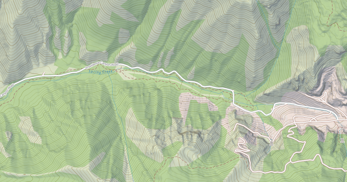 Map preview of PROVIDENCE CANYON