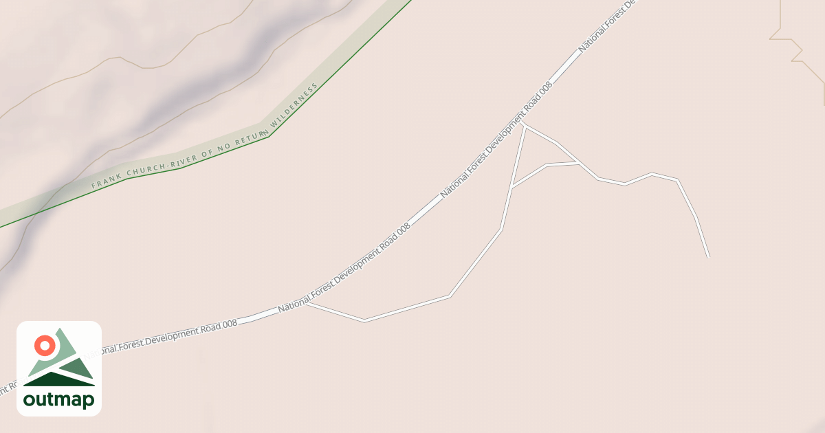 Map of Beaver Creek Camping 1