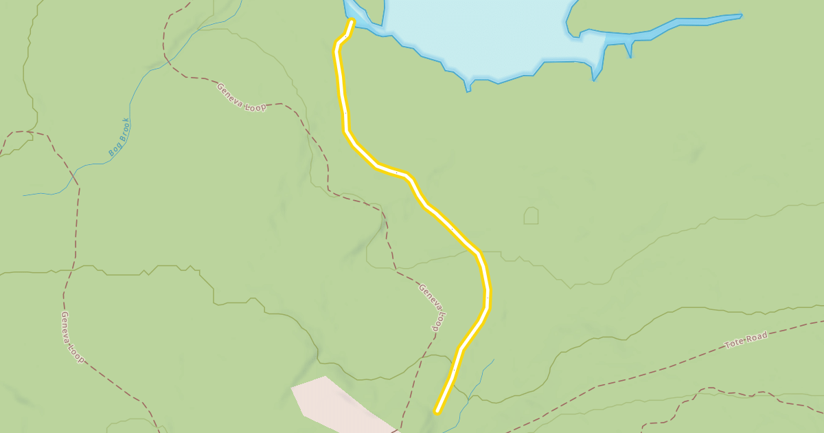 Map preview of Lake Trail