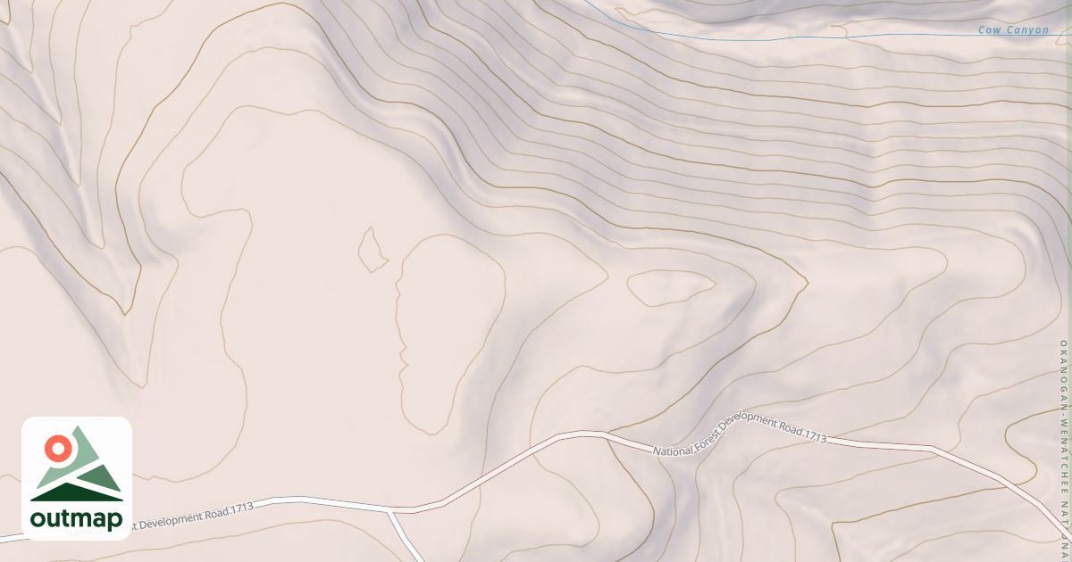 Map of ROCKY WAY