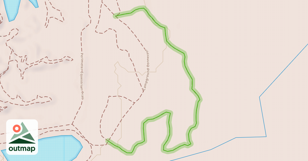 Map of Unmapped trail