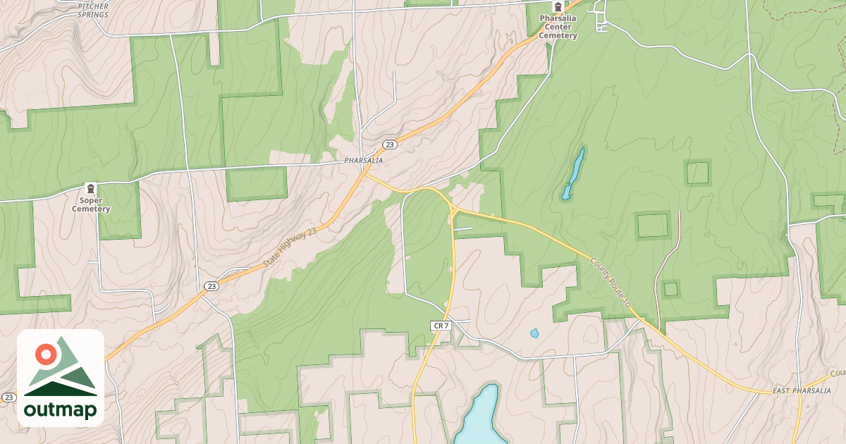 Map of S76 Snowmobile Trail