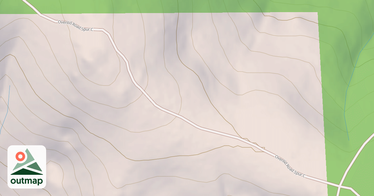 Map of OVENLID SPUR C