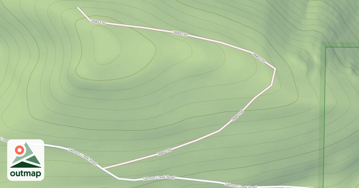 Map of USFS National Forest System Roads {68CDF748-2F52-40C1-8A30-8B69F3B2A83E}