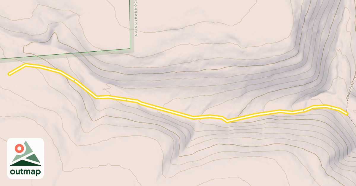 Map of Denton Hill