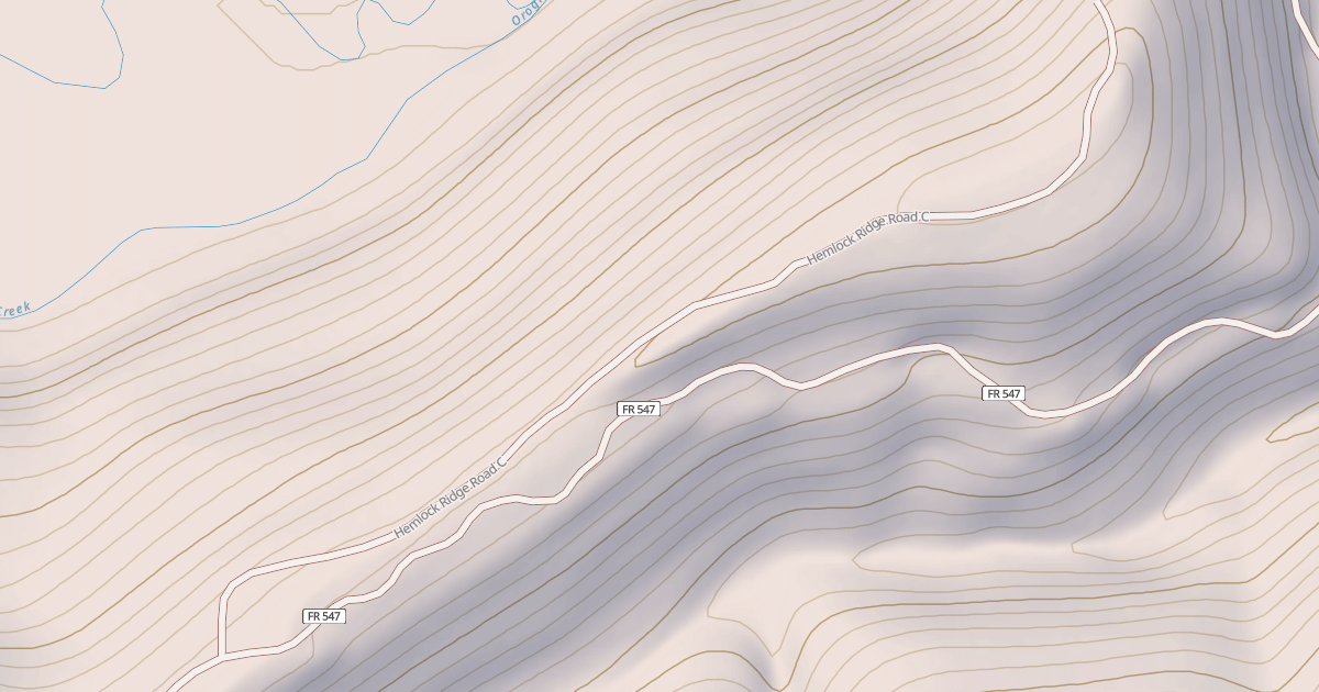 Map preview of HEMLOCK RIDGE C