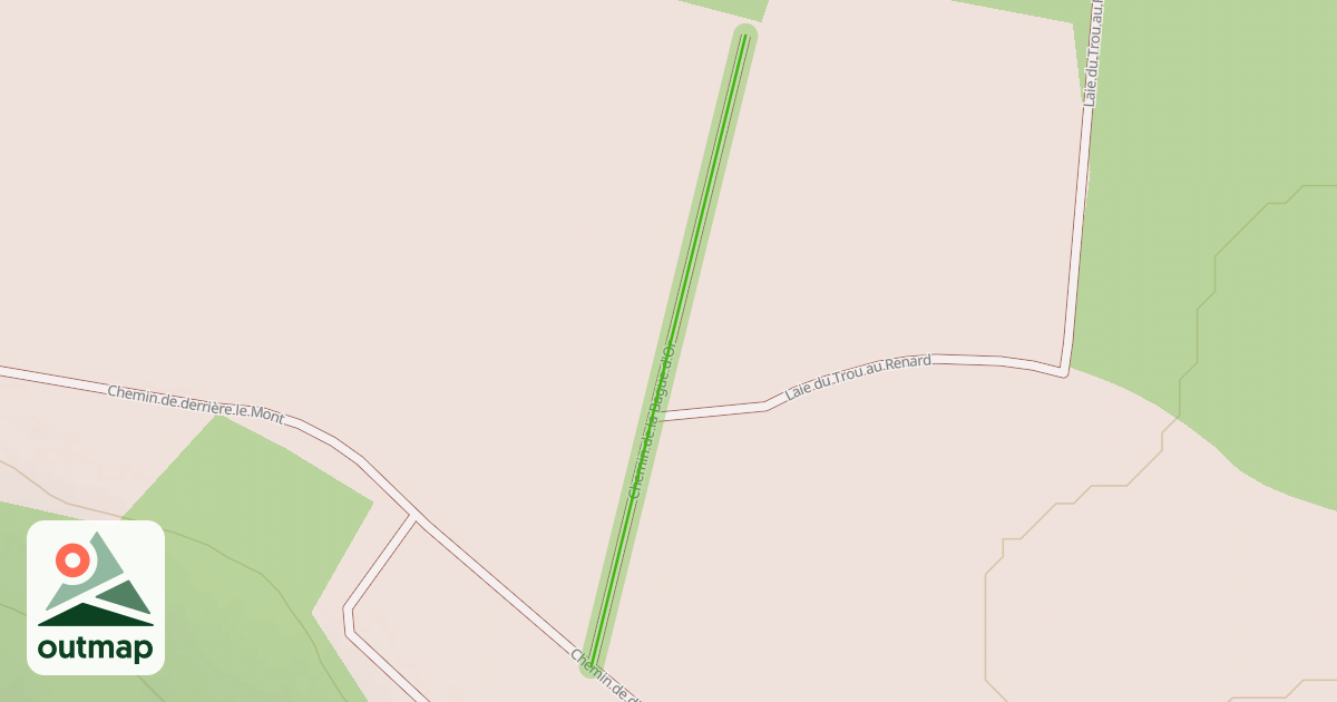 Map of Chemin de la Bague d'Or