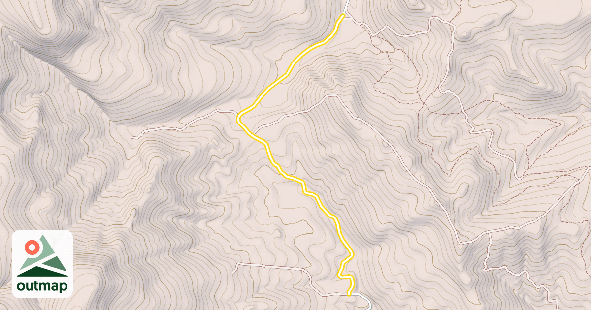 Map of Packsaddle Road