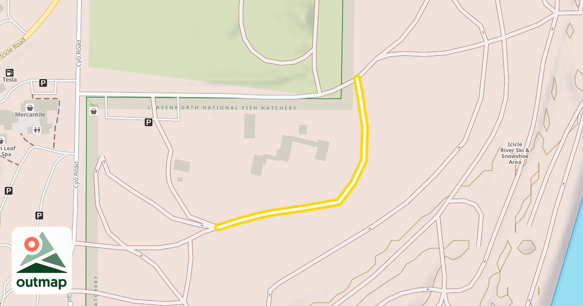 Map of Ned Kuch Loop