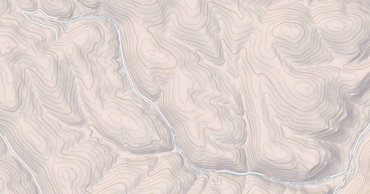 Map preview of UPPER PENDLETON