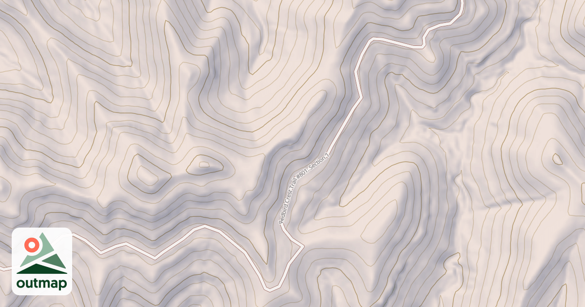 Map of Redbird Crest