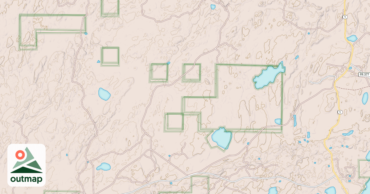 Map of DENLEY CREEK