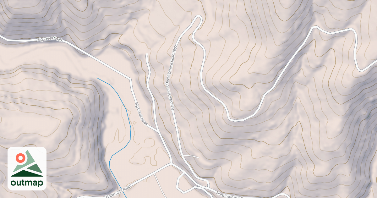 Map of CEMETERY RIDGE