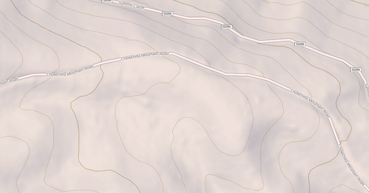 Map preview of CHOWCHILLA MTN F SPUR