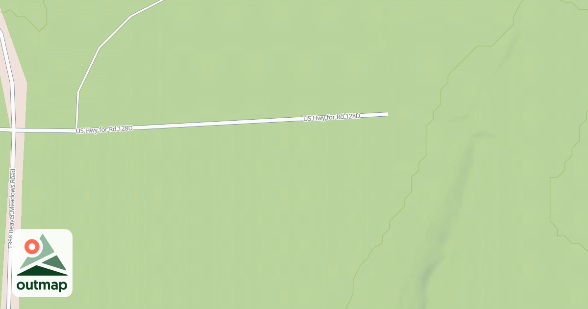 Map of DEADMAN CORNER - D