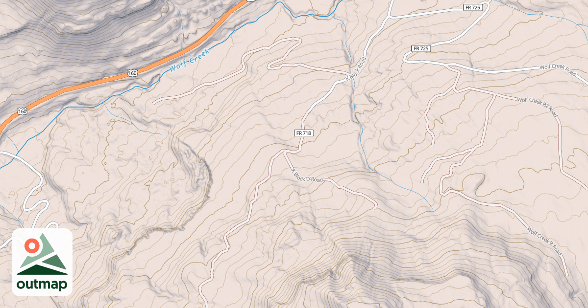 Map of K BLOCK