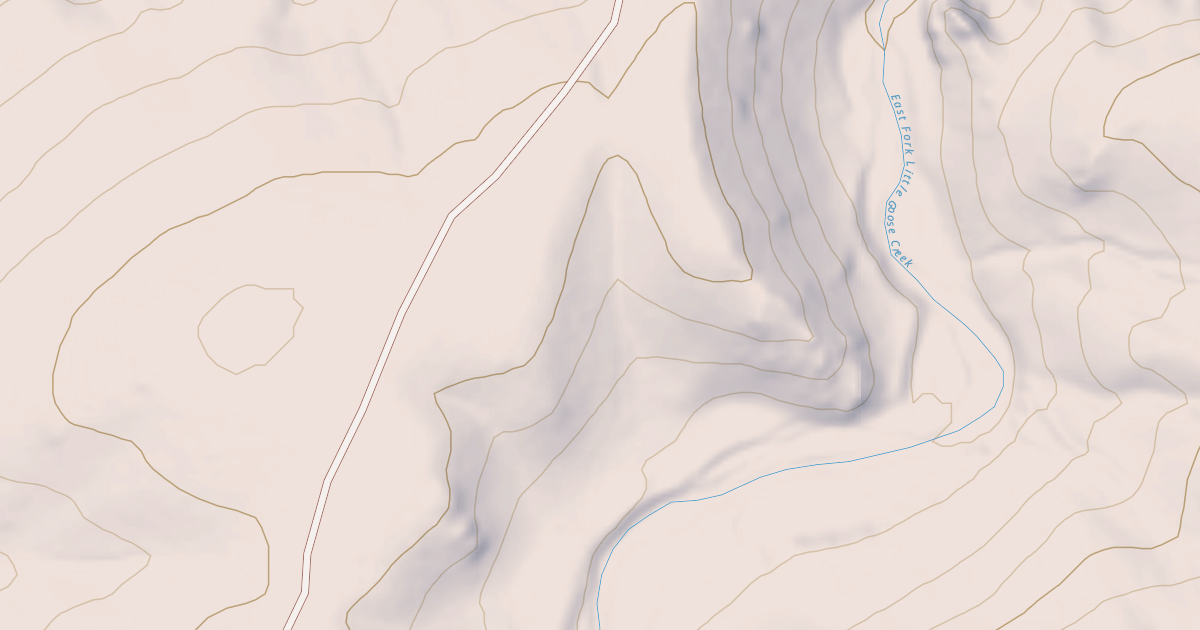 Map preview of EAST FORK
