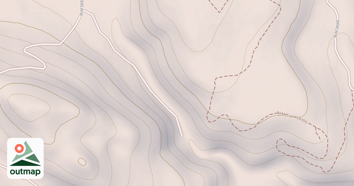 Map of Blm T5830h