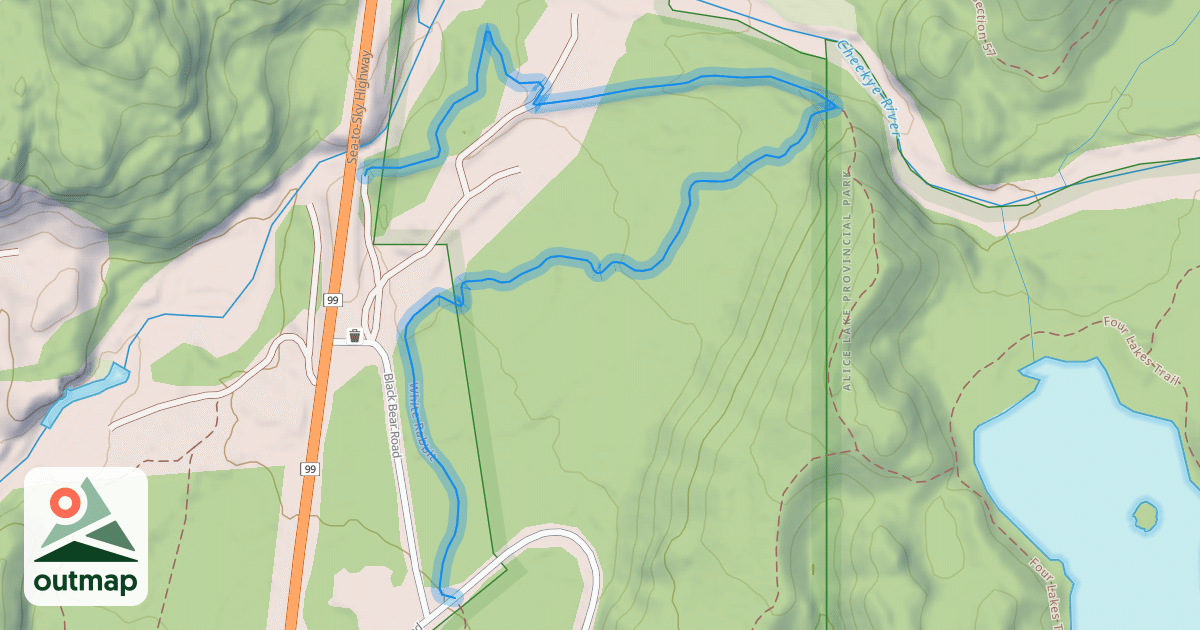 Map of White Rabbit