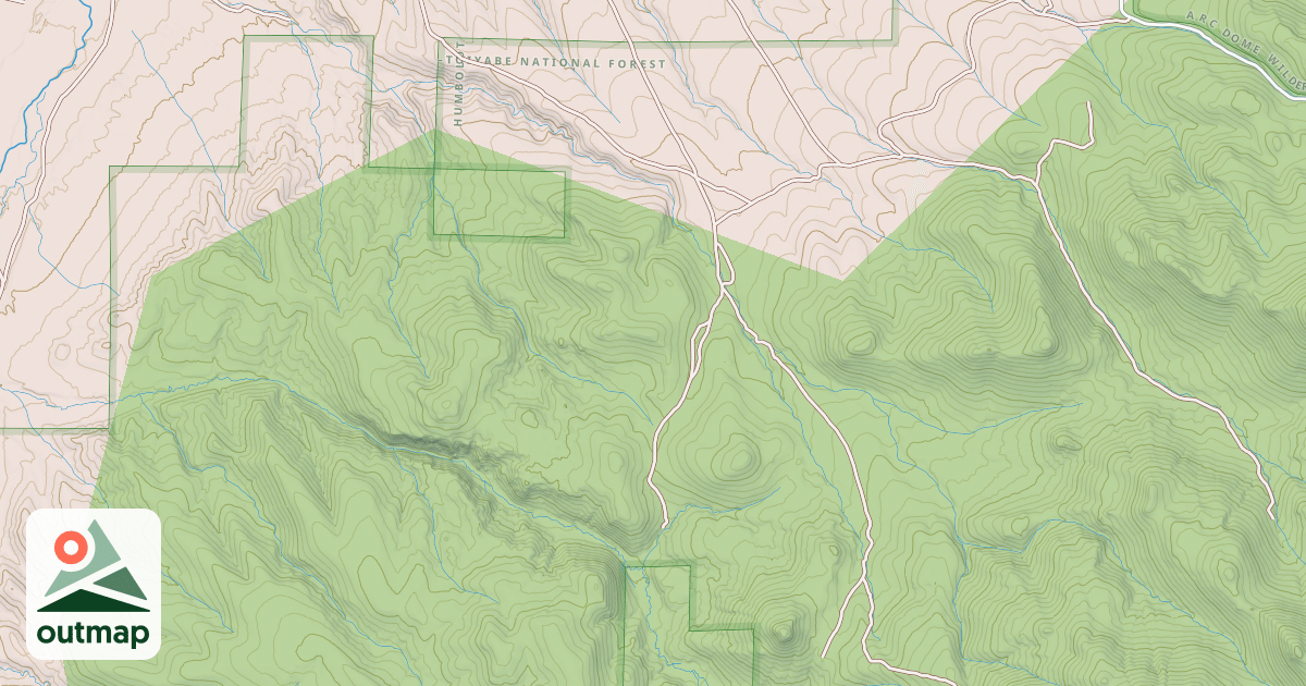 Map of SAND WASH